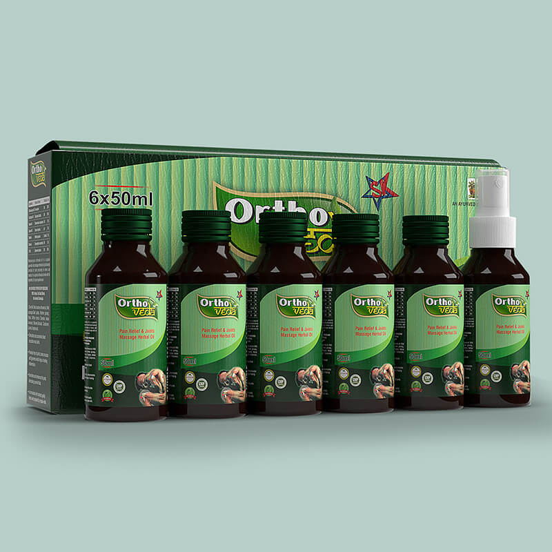 Dr Ortho Veda Oil for Quick & Long Lasting Relief from Joint & Body Pain