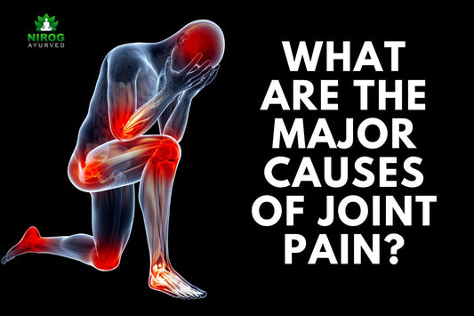 An old person is suffering from joint pain - nirogayurved