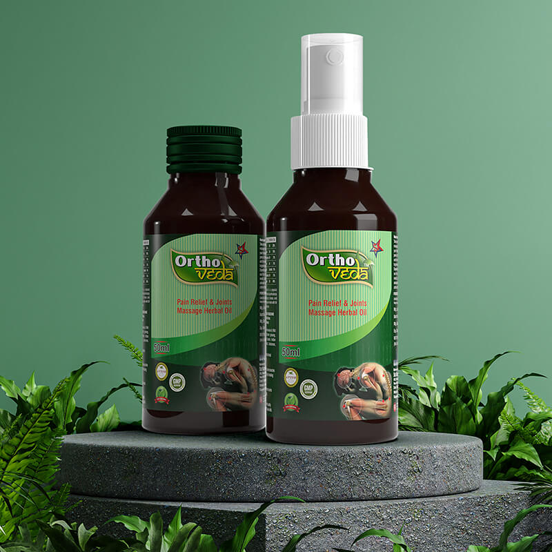 Dr Ortho Veda Oil for Quick & Long Lasting Relief from Joint & Body Pain